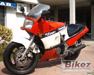 1986 kawasaki gpz 600 r photo